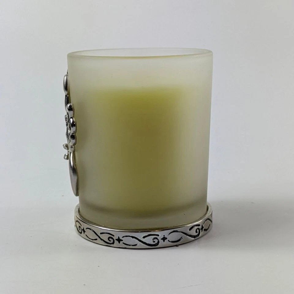 Ангел снеговик праздник Votive подсвечник подарок матовое стекло металлический Рождество - Изображение 4 из 4