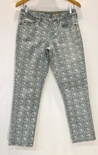 Anthropologie Pilcro and the Letterpress Stet Fit Floral Skinny Jeans Size 29x26