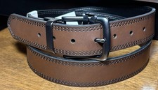 NWT Wrangler Reversible Brown /Black Belt Sz44 1.5  Wide Read Desc