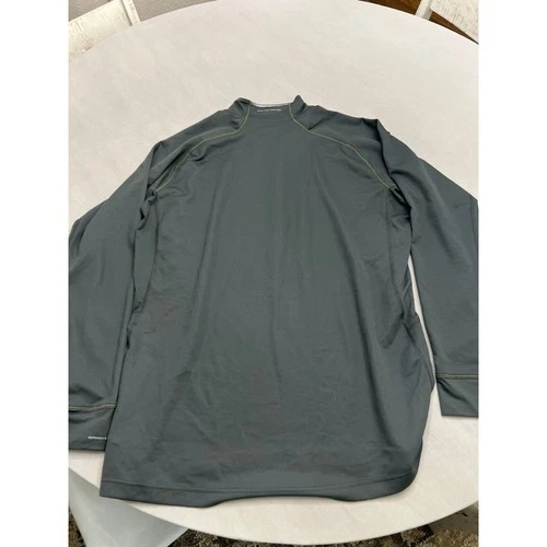 Columbia Men’s XXL Omni-Heat Reflective Half-Zip Thermal Baselayer Pullover Gray image 4