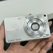 Sony Cyber-Shot DSC-W350 Digital Camera 4x Zoom 14.1MP Silver - 90 New