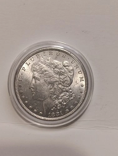 1881 O $1 Morgan Silver Dollar Authentic Fast Shipping 90% Silver In Case VG