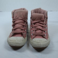 Converse Chuck Taylor All Star Counter Climate Pink Leather High Top Youth 2
