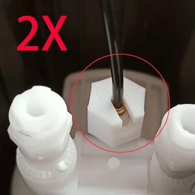 2x Ersatzmutter / Ersatzteil Reparatur Mutter Für Sodastream Crystal 1.0 + 2.0
