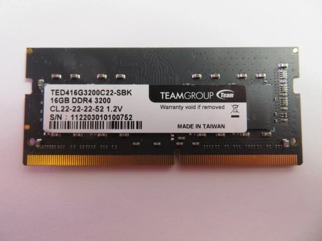Team Group DDR4 SDRAM 32 GB Total Capacity Memory (RAM) for sale