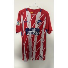 Atletico Madrid Nike XL Soccer Jersey Trade Plus500 La Liga Football Shirt
