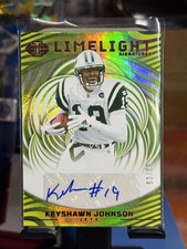 2023 Panini Illusions - Limelight Signatures Keyshawn Johnson #LS-KJ Red /99 (AU