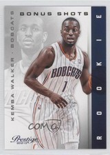 2012-13 Prestige Rookie Bonus Shots Gold 39/249 Kemba Walker #156 0b9