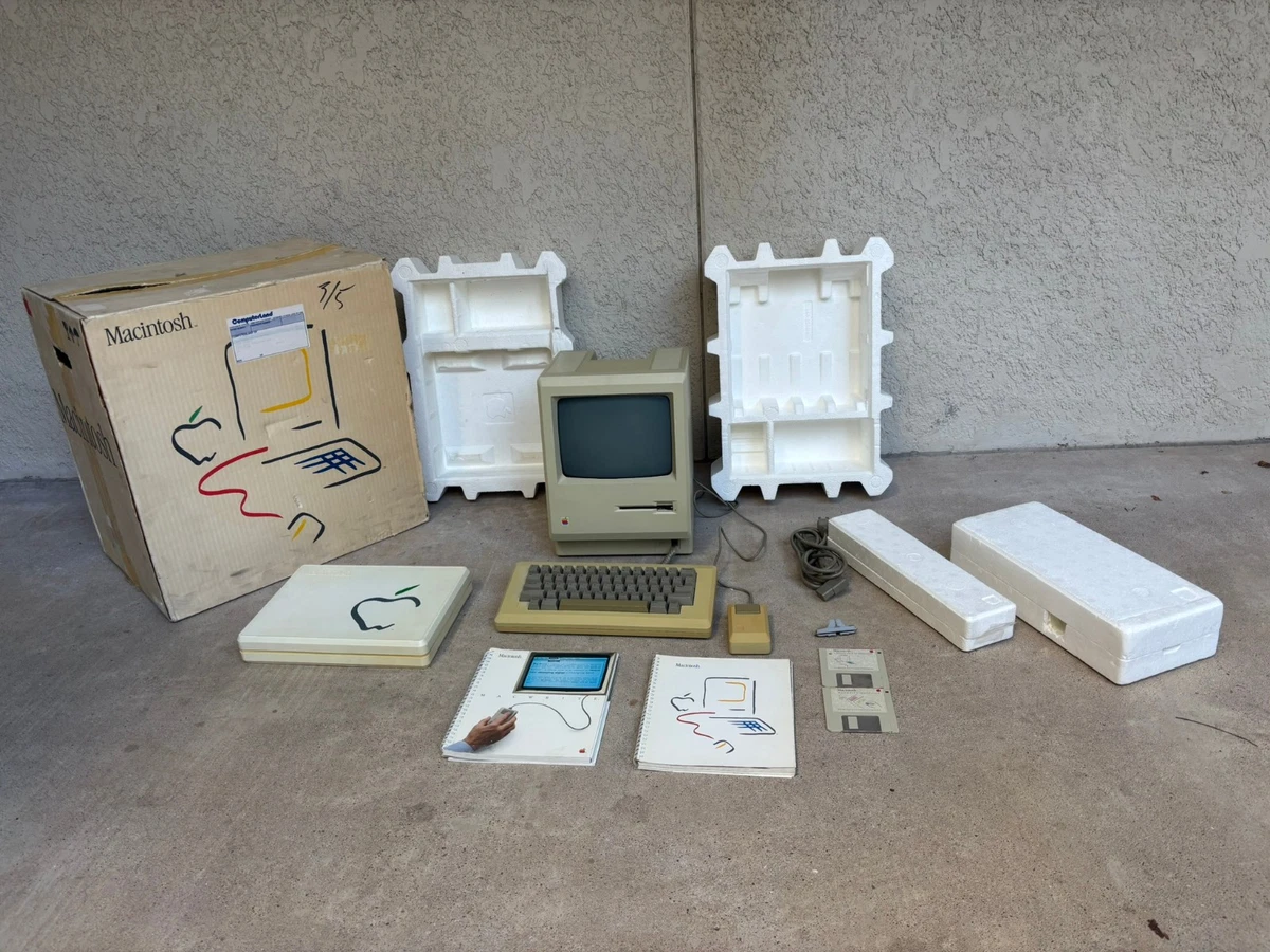 Macintosh M0001 1984 original - EN CAJA ORIGINAL - ¡Encontrado una vez en la vida!