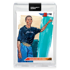 Topps PROJECT 2020 Card 117 Mariano Rivera by Blake Jamieson - PR: 7460