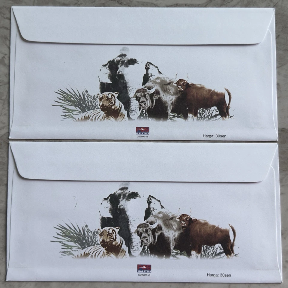 2004 Malaysia Wildlife in Forest Stamps & Mini-Sheet pair FDC (K/Lumpur cachet) - Image 3 of 4