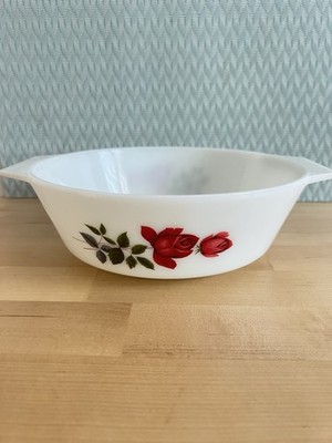 Pyrex Vintage Rosen auflaufform