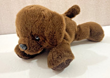 Aurora Chocolate Lab Labrador retriever Puppy Dog mini 7" plush