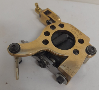 Genuine Micky Sharpz 2016 Bronze T-Dial tattoo machine shader