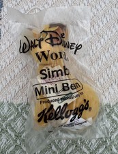 Walt Disney World Kellogg's Simba Mini Bean Plush Toy