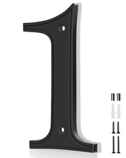 House Numbers 1, House Address Numbers, Black Large Modern House Numbers for ...