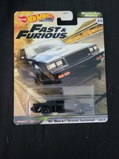 hot wheels fast and furious 87 buick grand national  gnx