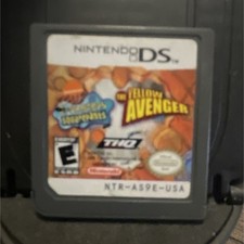 THQ SpongeBob SquarePants: The Yellow Avenger for Nintendo DS no case tested