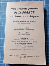 FLORE COMPLETE PORTATIVE DE LA FRANCE, SUISSE, BELGIQUE / BONNIER, LAYENS / 1970