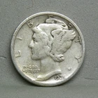 1925-S Mercury Dime — photo from another recent sale