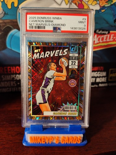 2025 Panini Donruss WNBA Net Marvels Cameron Brink [Diamond] #9 card