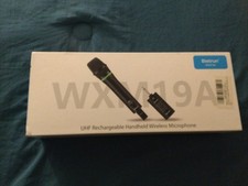 Bietrun WXM19A Wireless UHF Rechargeable Handheld Microphone - New New