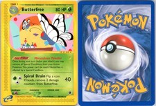BUTTERFREE 38/165 RARE EXPEDITION BASE SET POKEMON on eBay