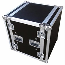 ProX T-10RSP 10U ATA Shockproof Flight Road Case with 4" Casters for Amplifier R