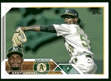 2023 Topps #164 Dany Jimenez MLB Baseball