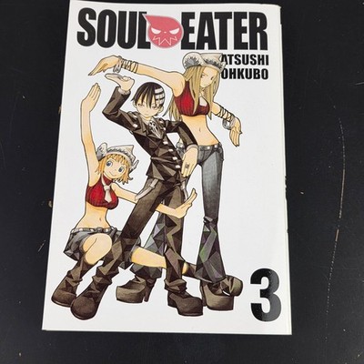 Soul Eater Vol. 3 Atsushi Ohkubo 2010 Manga Yen Press Action Adventure Book
