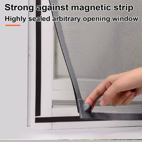 UK Magnetic Window Insect Screen Mesh Net Fly Mosquito Bug Netting Moth Cover - Picture 4 of 21