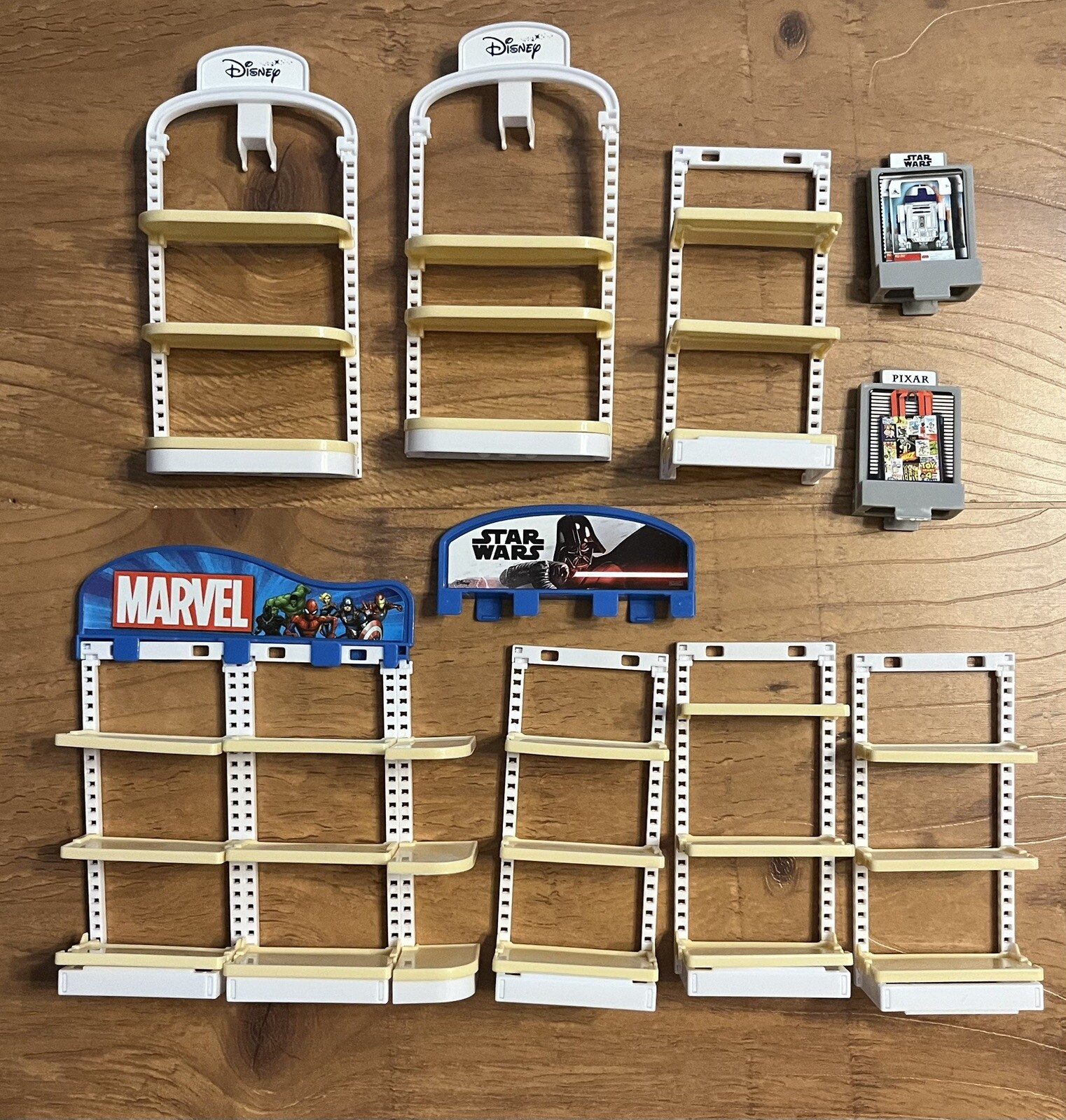 Zuru Mini Brands Disney Star Wars Marvel Display Shelf Toy Collection