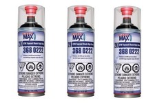 SprayMax 2K DTM Topcoat Black High Gloss, 3680222, Aerosol (3 Pack)