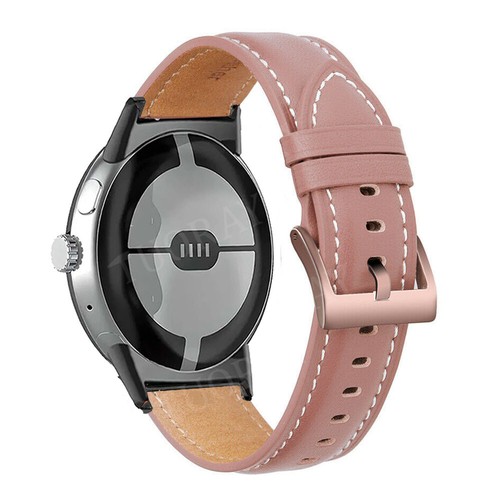 Leather Strap Wrist Band For Google Pixel Watch 3 45mm/Watch 3 2 1 41mm Bracelet - Picture 18 of 42