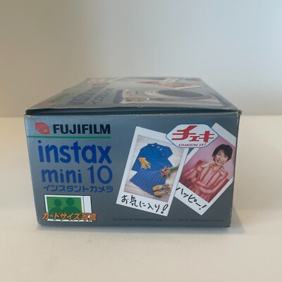 FUJIFILM Instax Mini 10 Instant Film Camera with Box & Manual