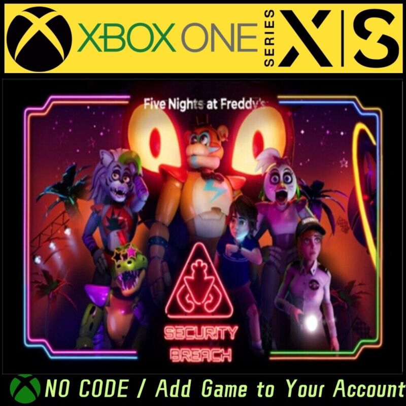 Five Nights at Freddy: Security Breach Xbox One, X|S KEY ARG ☑VPN WW ☑ No  Disc