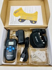 Petainer PET998DRB1 DOG TRAINING COLLAR SYSTEM Rehargeable Water-Resistant, LNC