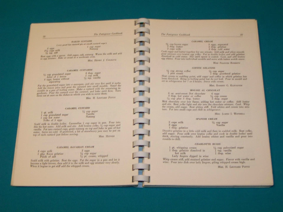 1960 The Pottstown Historical Society Cookbook Pottstown, Pennsylvania - Image 4 of 4