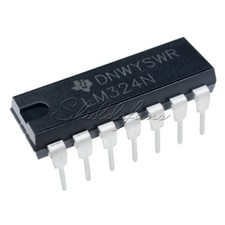 10PCS LM324N LM324 324 Low Power Quad Op-Amp IC S