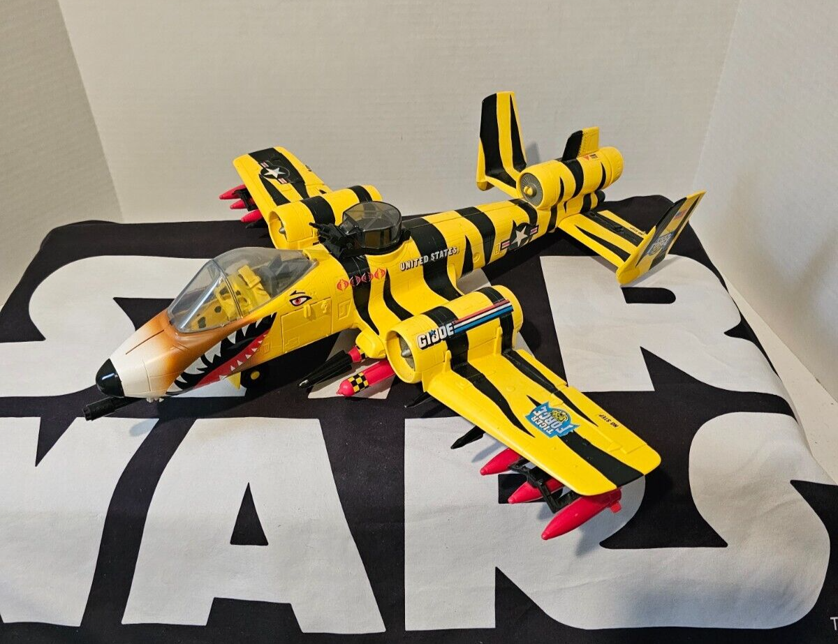 Tiger Rat Jet 1988 G.I. JOE COBRA Vintage Original 100% COMPLETE NICE!