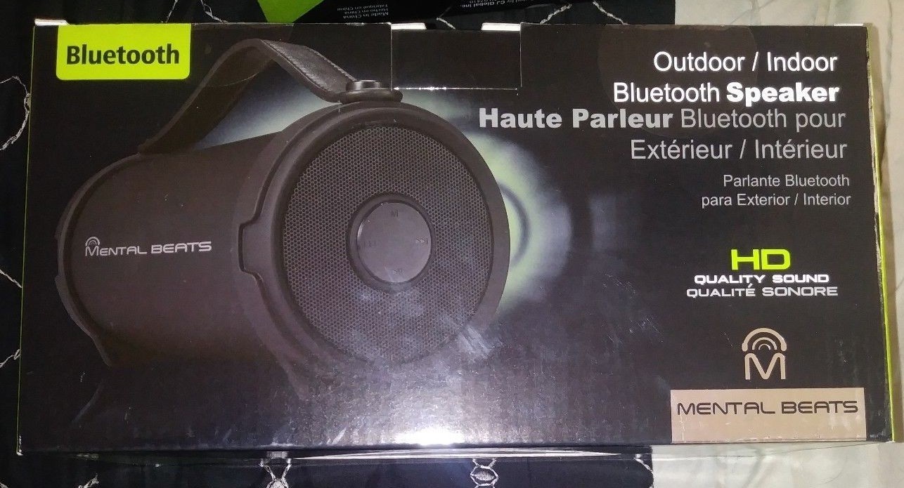 mental beats outdoor bluetooth speaker