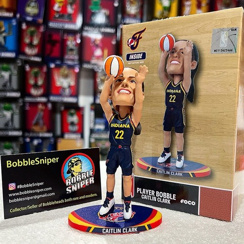 CAITLIN CLARK Indiana Fever WNBA "Mini Superstar" Series 5" Bobblehead - Picture 2 of 10