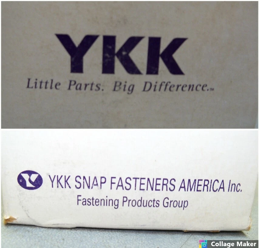 Sujetador de ropa SX 2 puntas botón broches de presión YKK lote de aproximadamente 8000+ broches de presión Foto 2 de 4