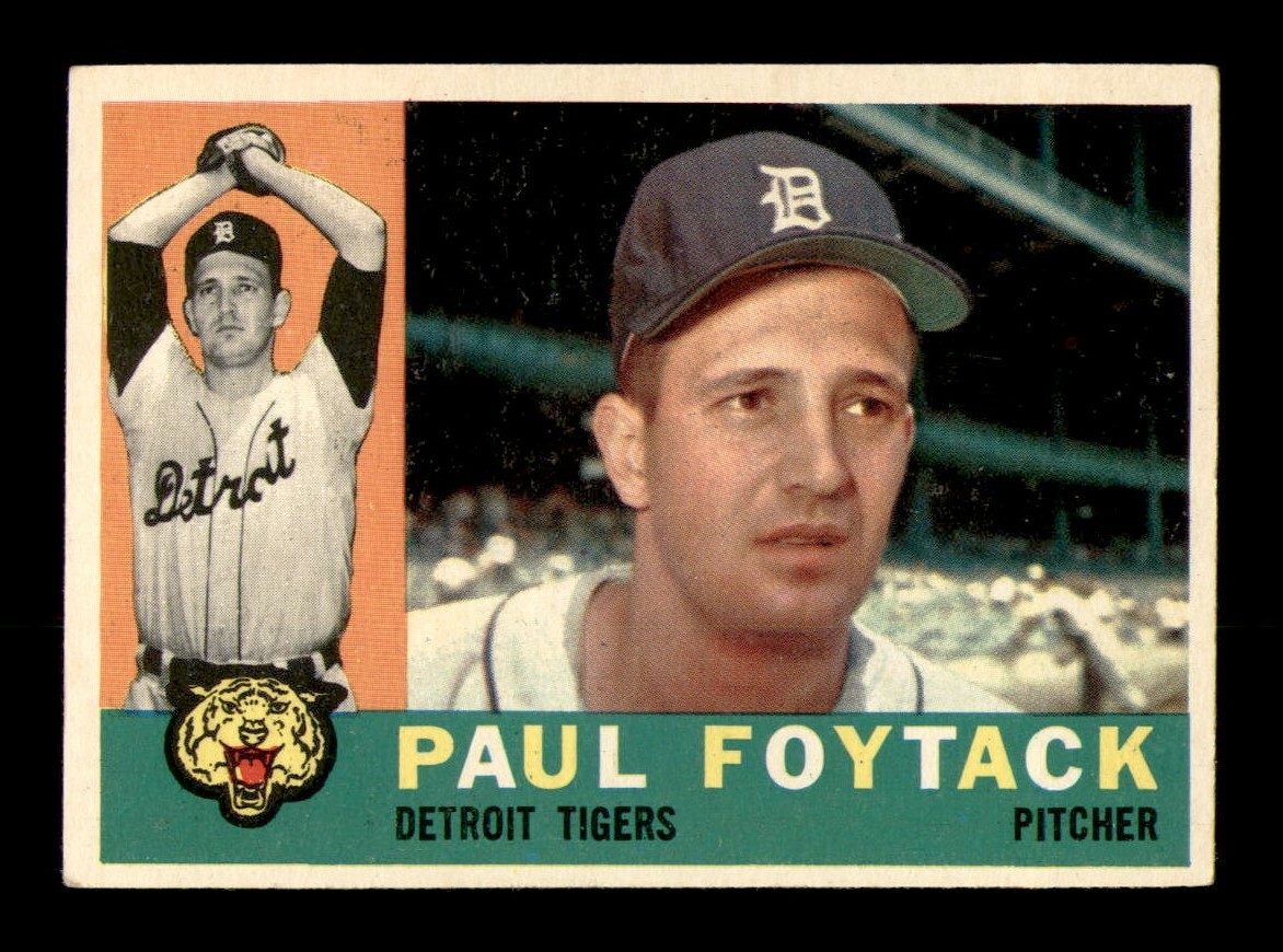1960 Topps Set Break #364 Paul Foylack EX *OBGcards*