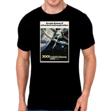 Image of 2001 A Space Odyssey T Shirt - Sci Fi T Shirt - MOON T Shirt