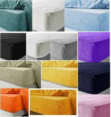 Teddy Bear Fleece Cosy Warm Fitted Bed Sheet or MattressCover or Pillowcase Pair