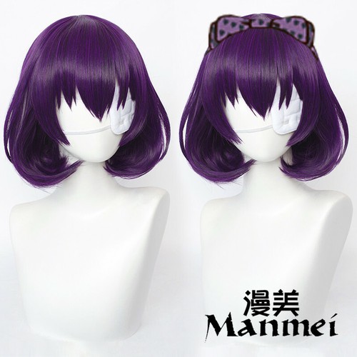 Kakegurui Anime いきしま みだり Cosplay Short Hair Wigs Harajuku Hairpiece 35cm Ebay