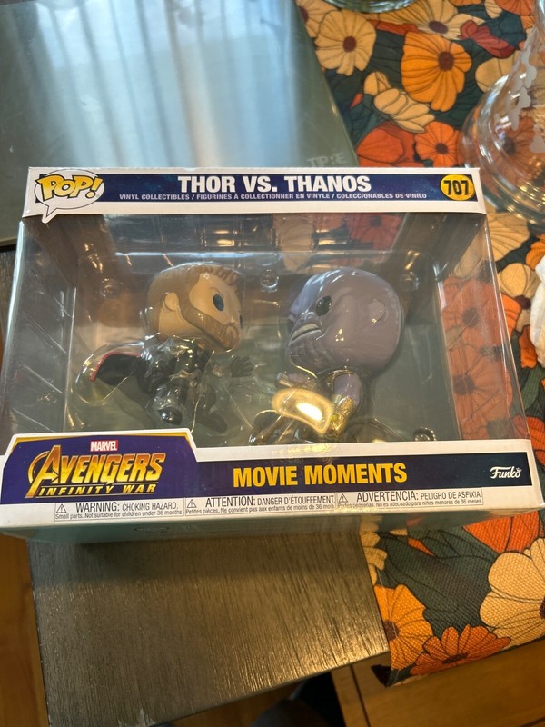 Funko Pop! Moments: Marvel - Thor Vs. Thanos #707
