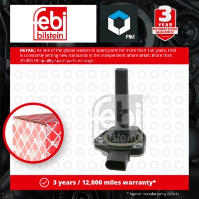 Oil Level Sensor fits BMW 530D 3.0D 98 to 07 12611433596 12611439810 12617508003