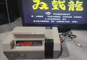 Original NES Nintendo System Console Bundle 75  Games 3 Controllers + zapper 